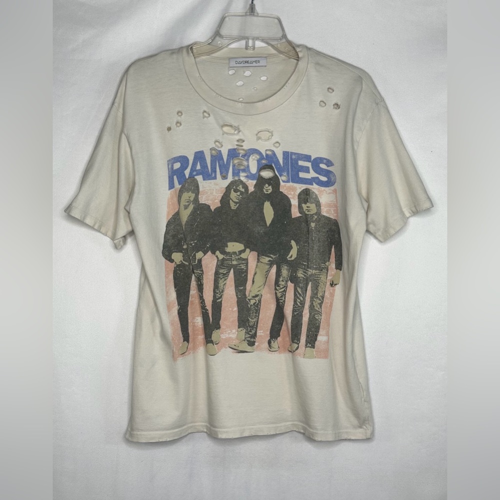 Daydreamer Cream Ramones Graphic Tee